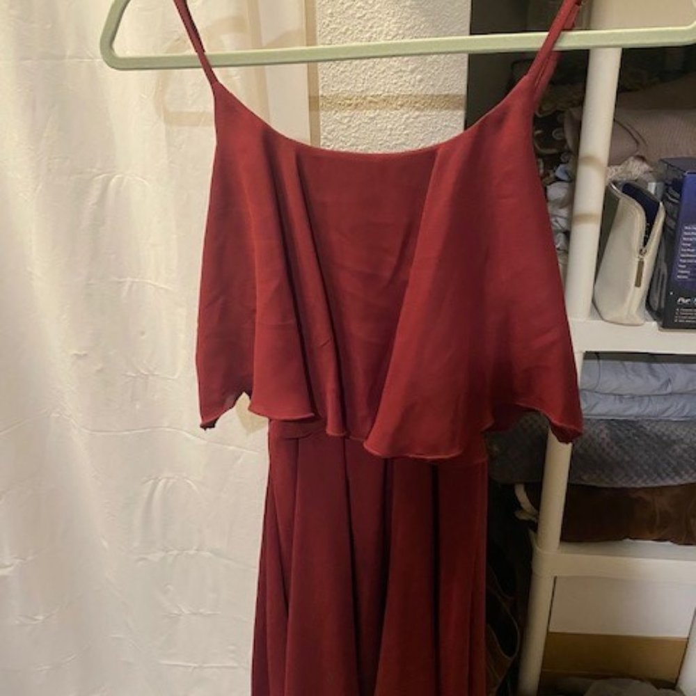 Maroon Dress